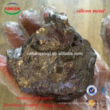 Metallic silicon